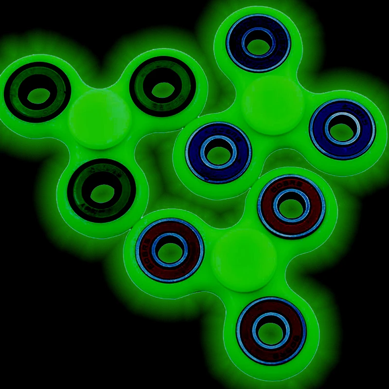 

Love Thank you Anti-stress Hand Spinner Fidget toy ABS Noctilucent Spinner Fidget For Autism and ADHD High speed Hand Spinner