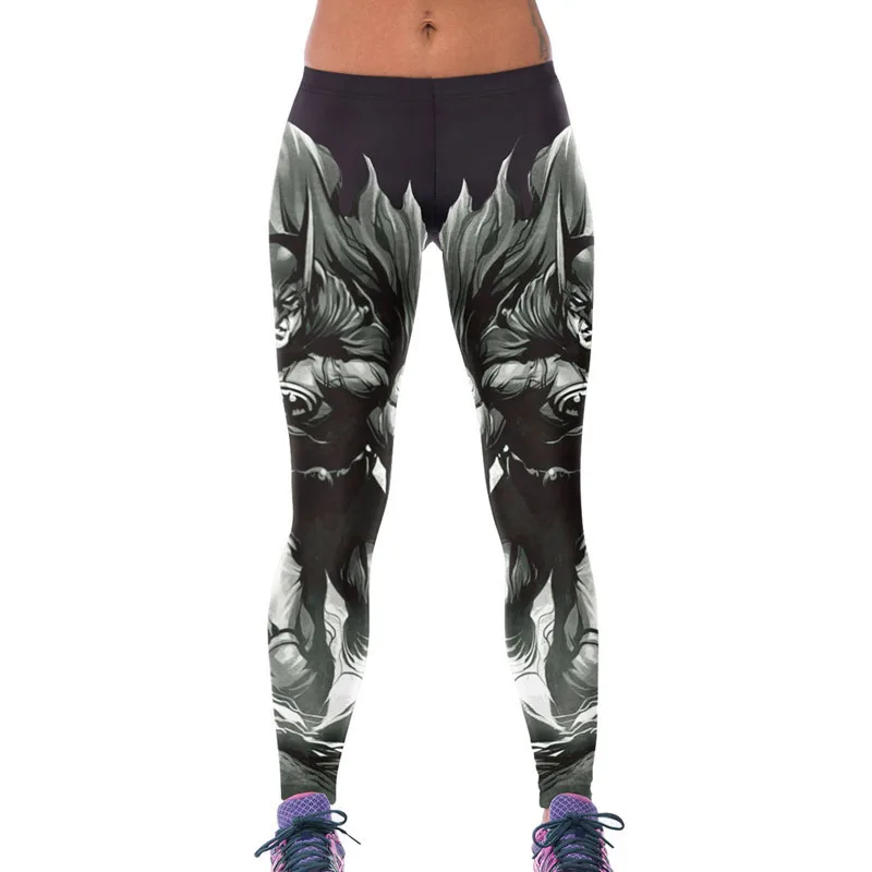 

NEW 79851 Sexy Girl Women Cartoon Comics Cloak Batman Superhero Woman 3D Prints High Waist Workout Fitness Women Leggings Pants