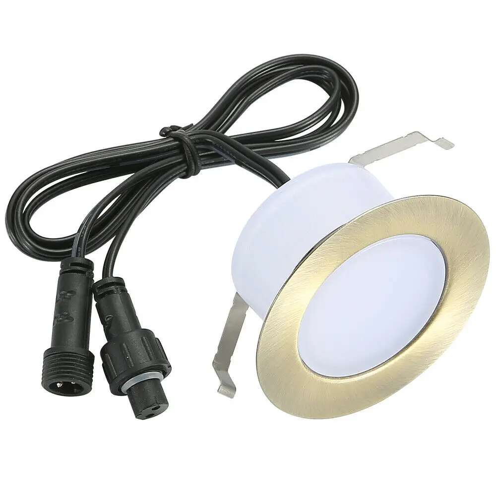 Gabinete + Wi-fi Lote Milímetros 1.5 w 12 v Bronze Cozinha Terraço Escada Levou Ferroviário Deck Luzes Lâmpada Inteligente Temporizador Controlador Dimmer 10 Pçs - 61 9 10 pçs lote 61 milímetros 1.5 W
