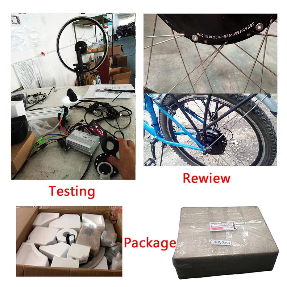 Top 48V 500W 1000W Electric Bike Conversion Kit for 20" 26" 700C(28") Rear Motor Wheel e Bike Electric Bike Kit bicicleta electrica 19