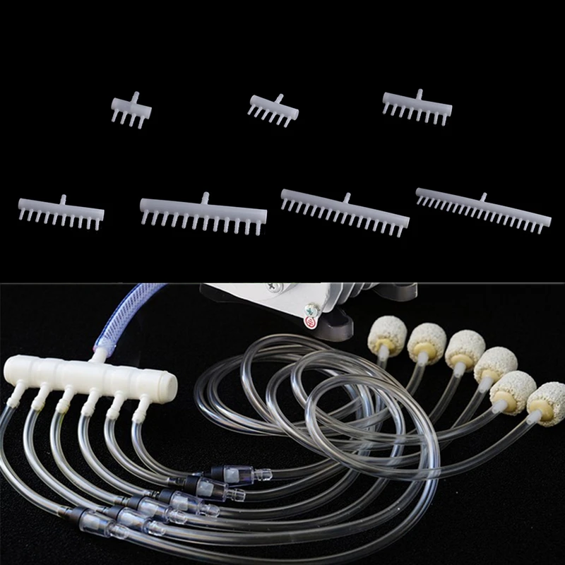 

1PC Aquarium Fish Tank Air Flow Splitter Control Lever Valve 4/6/8/10/12/16/20 Way