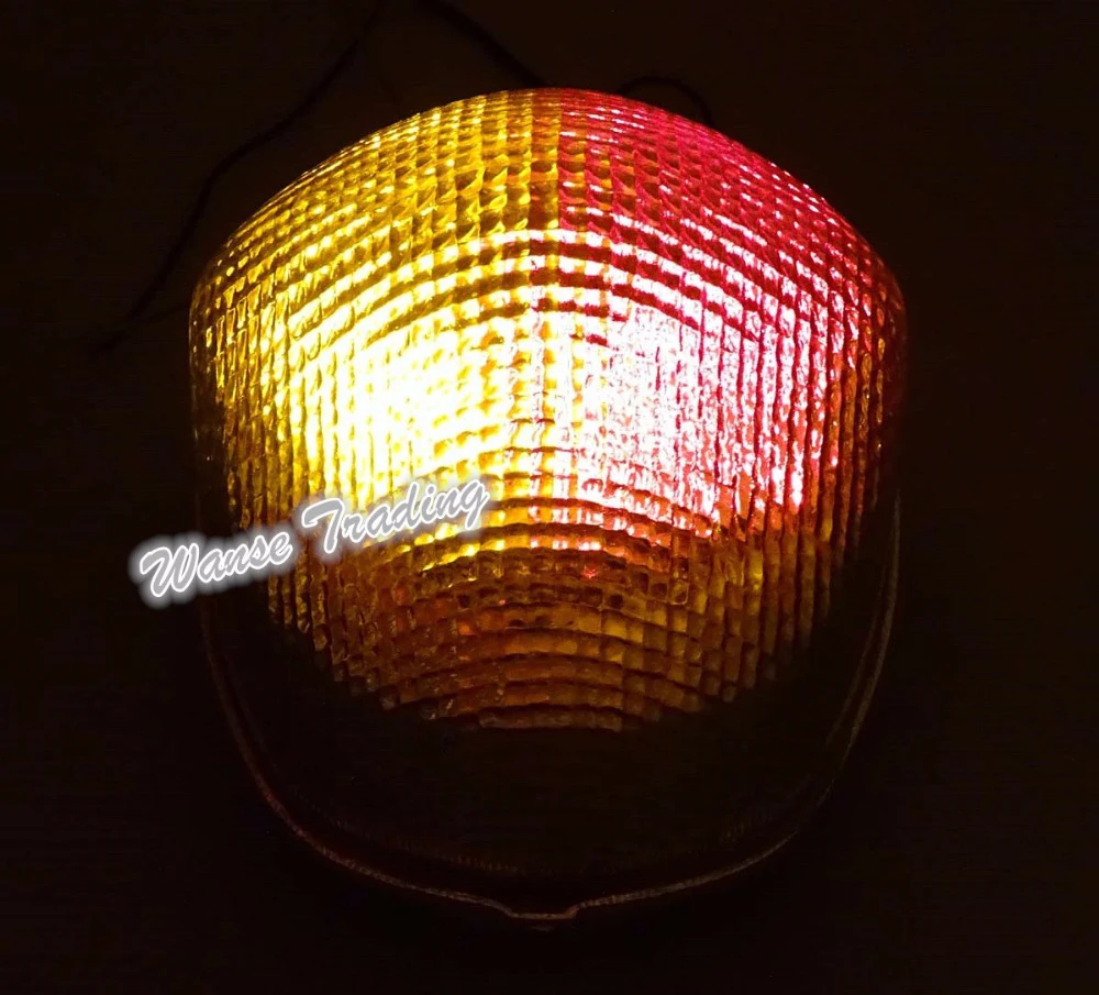 Waase e-помечено Хвост тормозной поворотники Integrated LED Light Ясно для 1998-2002 Suzuki Катана GSX 600F 750F GSX600F GSX750F