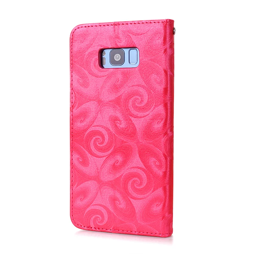 Hourglass Love Heart Quicksand Leather Wallet Case For Samsung Galaxy S8 S9 Plus S5 Mini S7 Edge Magnetic Flip 2 Card Slots Bag (60)