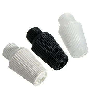 

10PCS Strain Relief Piece Threaded Cord Grip Great Sewing Cloth Wire Pendant Light Socket Line Cap Pendant Light Cable Lock