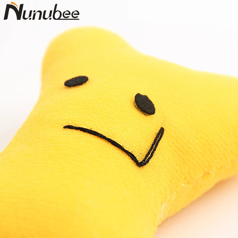 Nunubee милые плюшевые игрушки с желтыми Костями для собак домашних животных