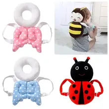 Регулируемая детская мягкая прокладка детские ходунки Защитная Подушка голова и плечевой протектор дизайн