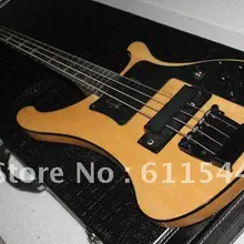 Новые 4 струны натуральный электрический бас деревянные черные аппаратные средства высокое качество Лидер продаж