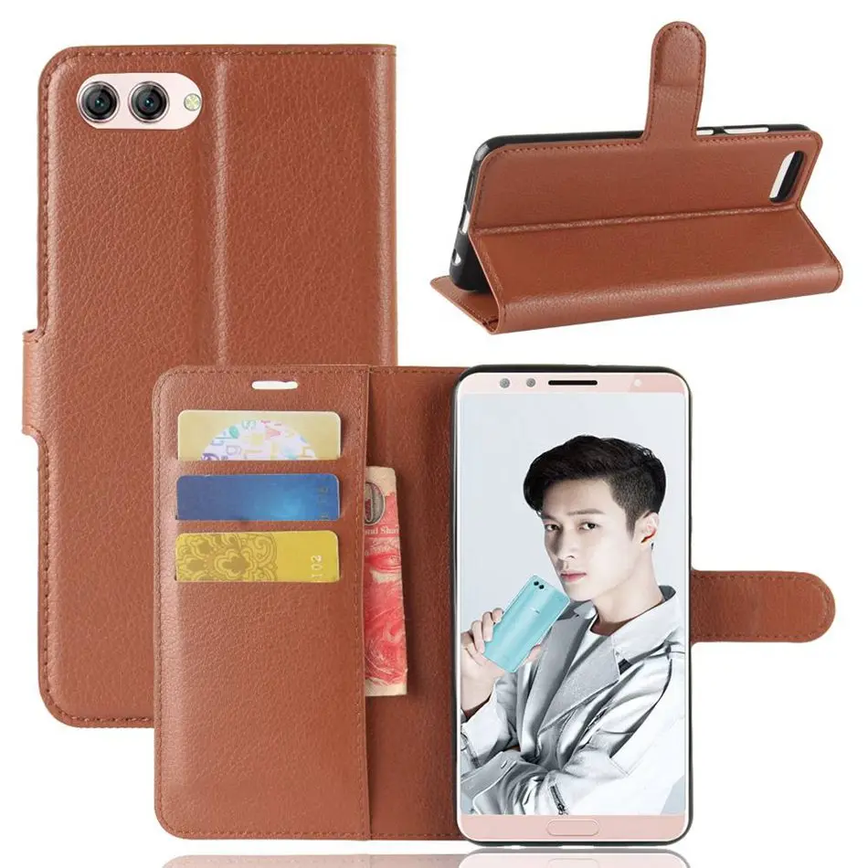 

Axbety Flip Case For Huawei Nova 2s P8 Lite Case Magnetic Wallet Leather Cover For Honor 6A 5C EU Card Stand Holder Phone Cases