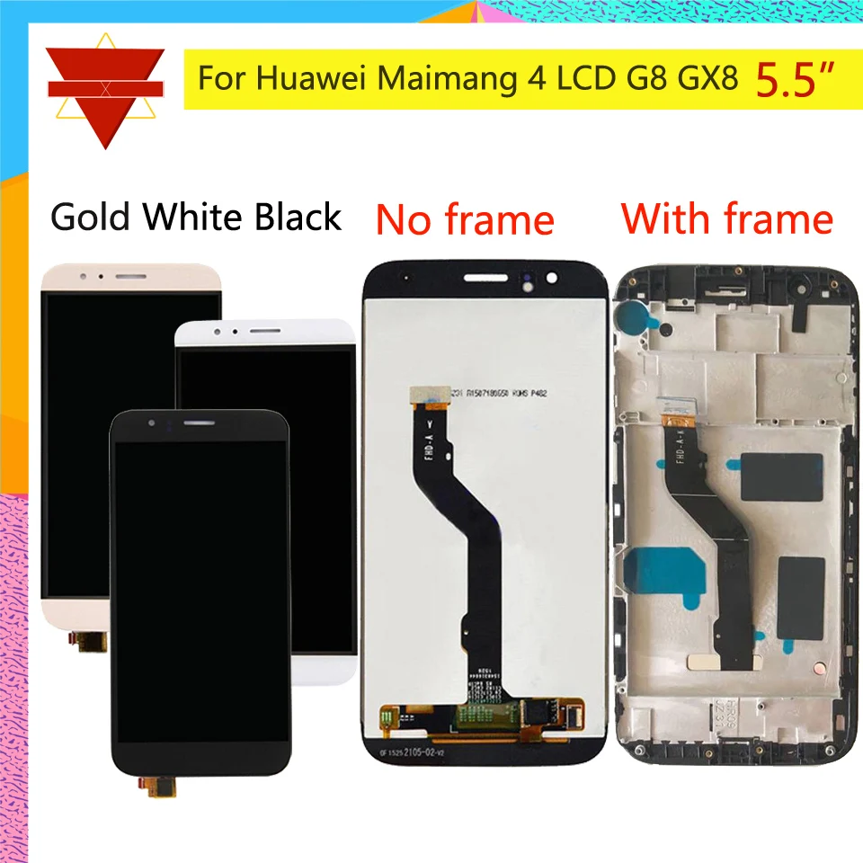 10 шт./партия оригинал 5 дюймов для Huawei Maimang 4 ЖК G8 RIO L01 L02 дисплей сенсорный экран