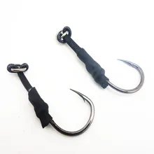 Поделитесь с рыбой 2 шт. 4 г 6 см углеродистая сталь рыболовные крючки с леской рыболовный крючок морская Мормышка помощь рыболовный крючок для морской рыбалки
