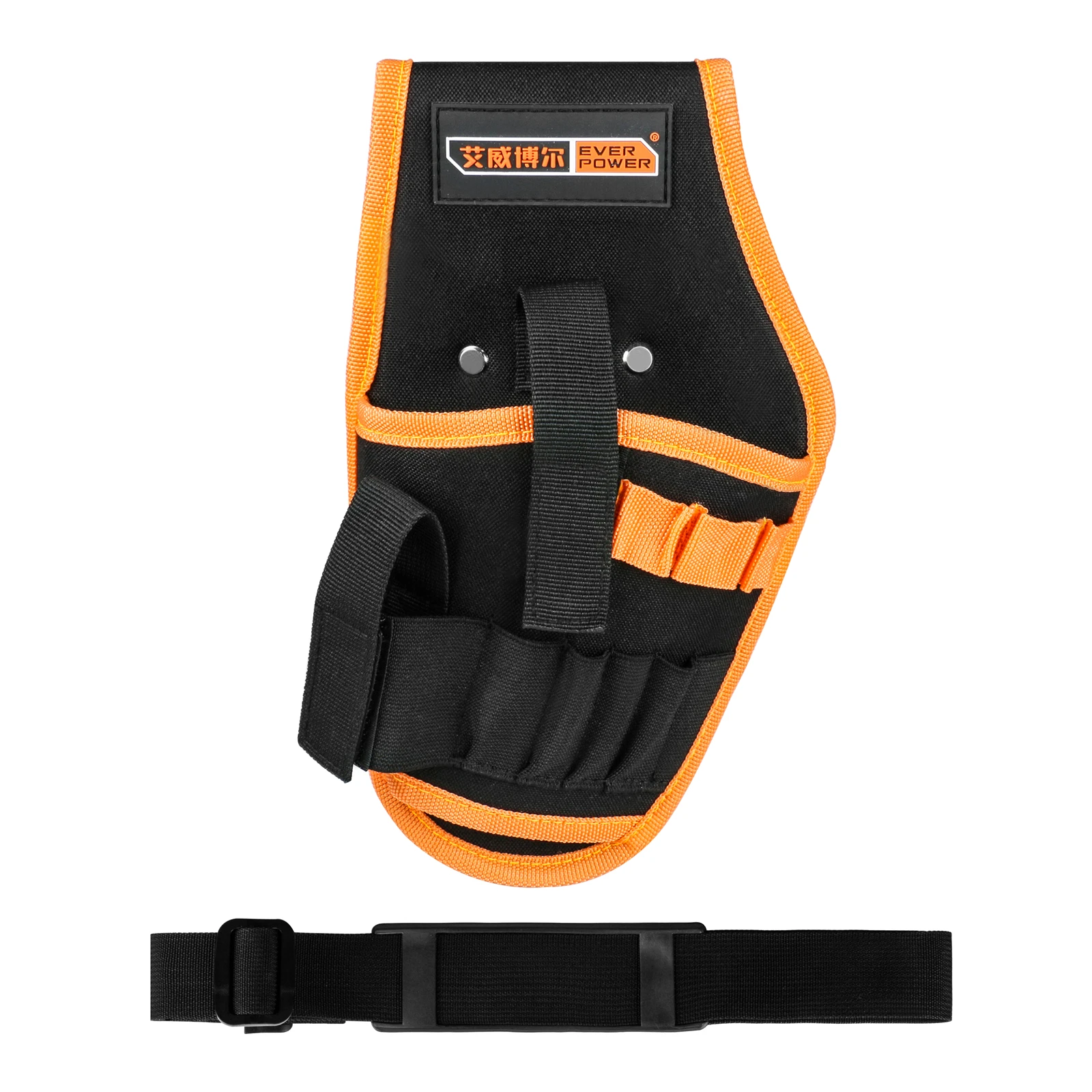 

TLXC Heavy Duty Drill Holster,Accessory Pockets and Open Loops for Tool and Bit Storage with Belt