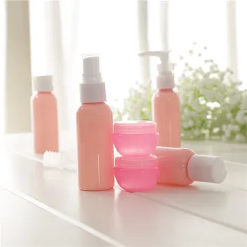 

Travel Bottles Set Mini Makeup Cosmetic Refillable Plastic Pressing Spray Bottle Makeup Tools