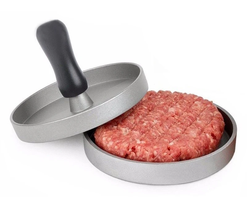 TUUTH Aluminum Alloy Round Shape Hamburger Press 11 cm Hamburger Meat Beef Grill Burger Press Patty Maker Mold A1