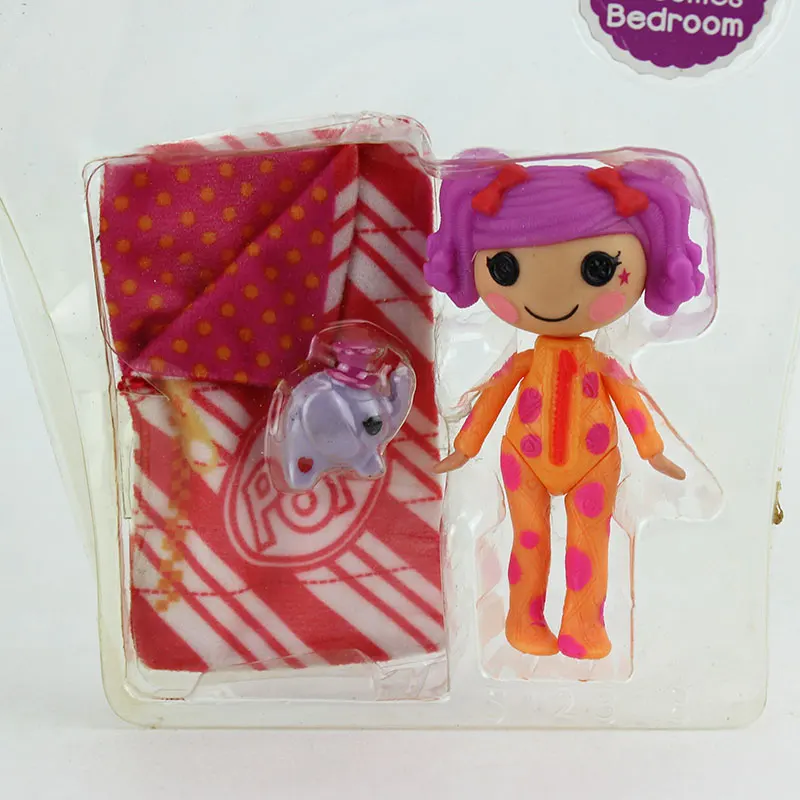 Модные 3 дюймов MGA куклы Lalaloopsy с аксессуарами игрушки играть