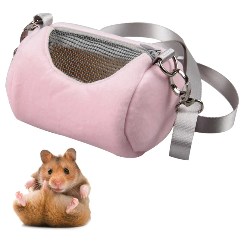 1piece Breathable Pet Guinea Pigs Carrier Handbags Plush Small Animals