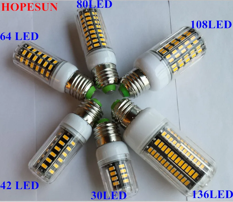 E27 & E14 110V SMD 5733 2015 Новая лампада Светодиодная лампа Bombillas прожектор Luz Lamparas De Ampoule