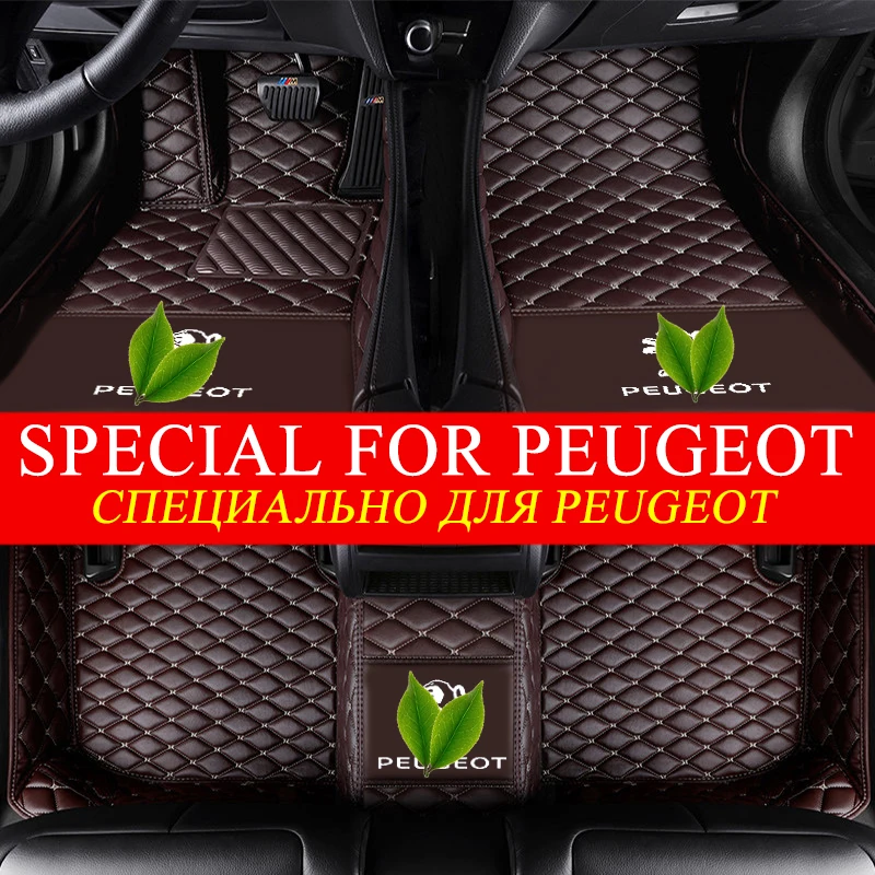 

5D Luxury Surround Custom Fit Car Floor Mats for Peugeot 307 SW 2008 301 308 SW 508 SW 5008 407 SW 5008 2012 RCZ 508 207CC 308CC