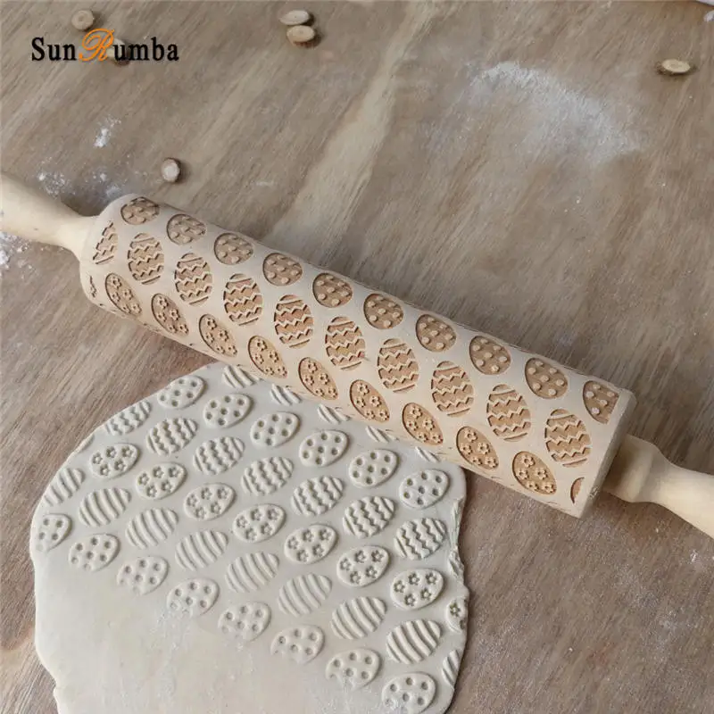 wood rolling pin MUW-243-01