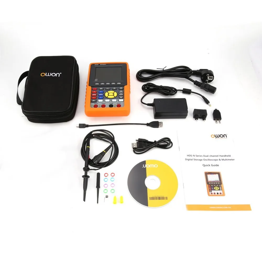 

OWON HDS3101M-N Single channel Handheld Digital Storage Oscilloscope Scopemeter Scope Meter with Multimeter 100MHz 1GSa/s