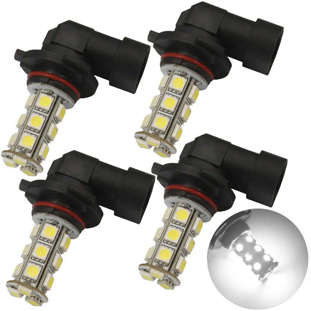 EE support 4 Pcs 18 SMD LED Car Light Bulb Auto Light Source Projector