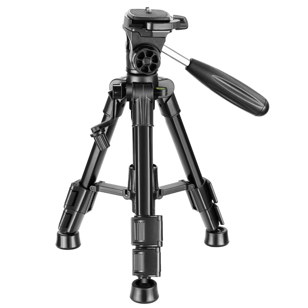 Neewer Mini Travel Tabletop Camera Tripod 24 inches Portable Aluminum with 3 Way Swivel Pan Head