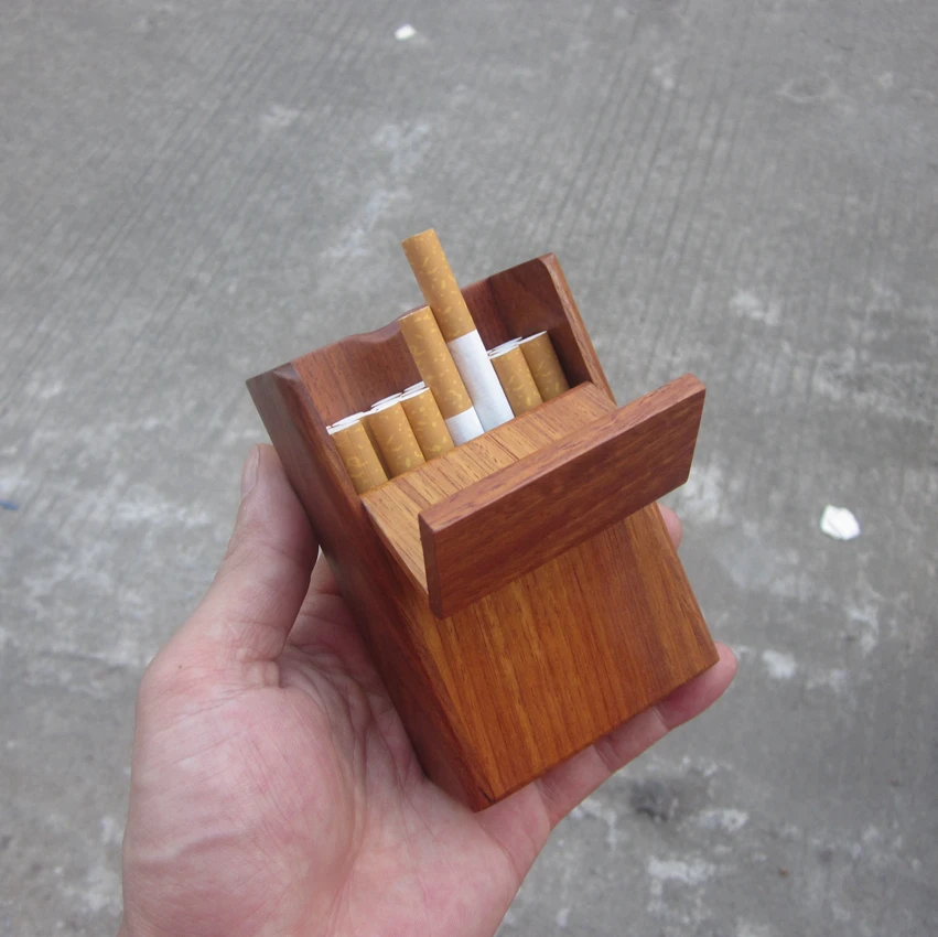 

Wooden cigarette case name card box Gift(A877)
