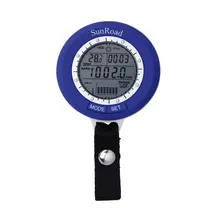 SUNROAD Thermometer Altimeter Fishing Watch Waterproof Mini LCD Digital Men Barometer IPX4 Fish Finder men Watch For Fishing Fan