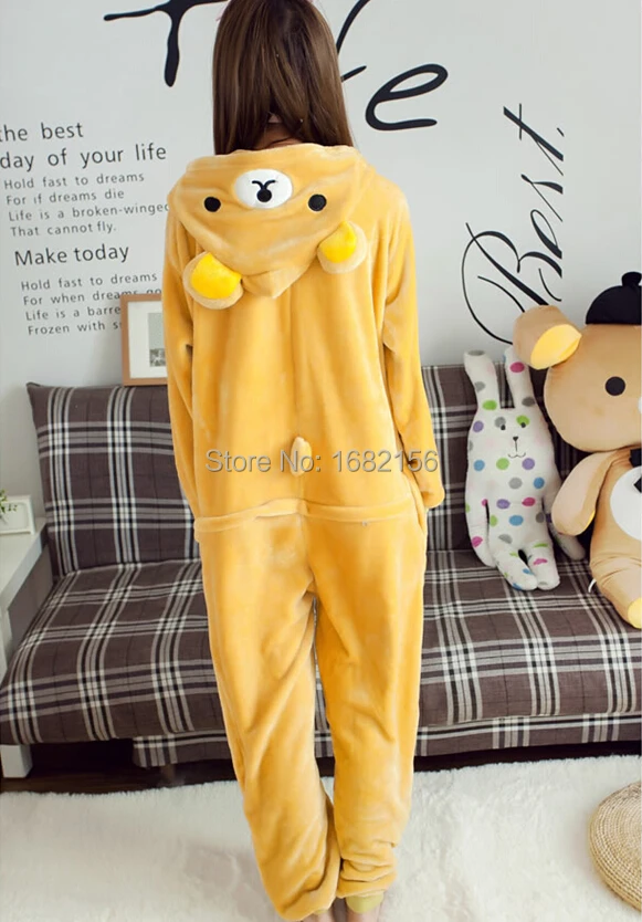 Bear Kigurumi Rilakkuma Bear Onesie Kigurumi Anime Unisex Adult