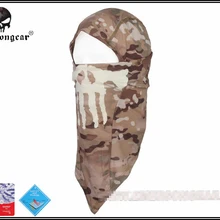 Emersongear призрак Многофункциональный капюшон светящаяся маска шарф военная дышащая сетка полная лицевая маска Мультикам EM6634C MC