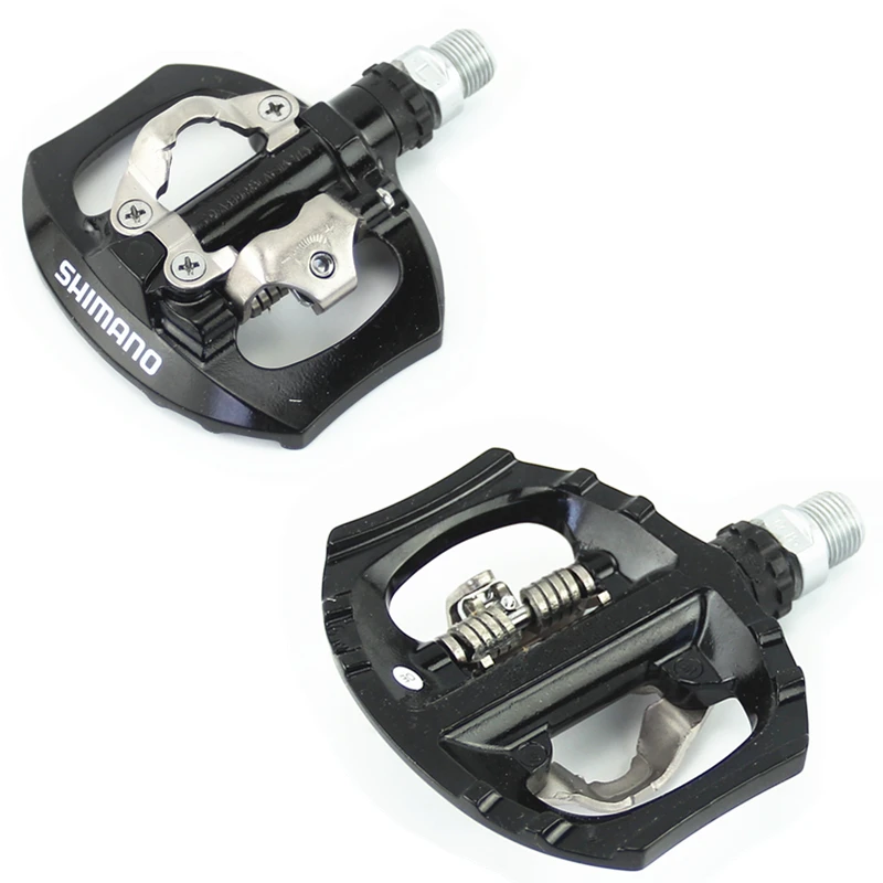 Shimano A530 SPD Aluminum Pedal PD-A530 Pedals SPD Road Bike Touring Pedals  With SPD Cleats