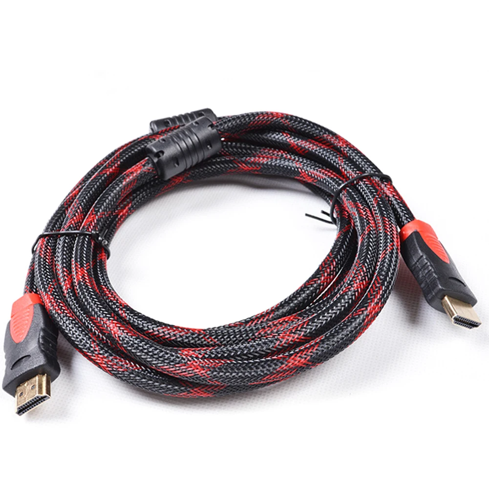 High Speed HDMI Cable 1.4 1080P 3D for LCD Projector TV BOX Male-Male 3D HD 1080P Cable for TV PS4 Projector PC DVD