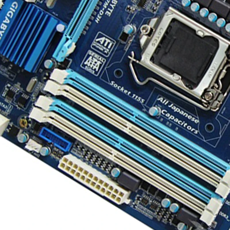 Материнская плата GIGABYTE GA-H77M-D3H для настольного компьютера LGA1155 DDR3 i3 i5 i7 Micro-ATX