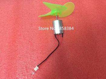 

18V DC generator small generator hand generator wind generator with fan and LED Free shipping