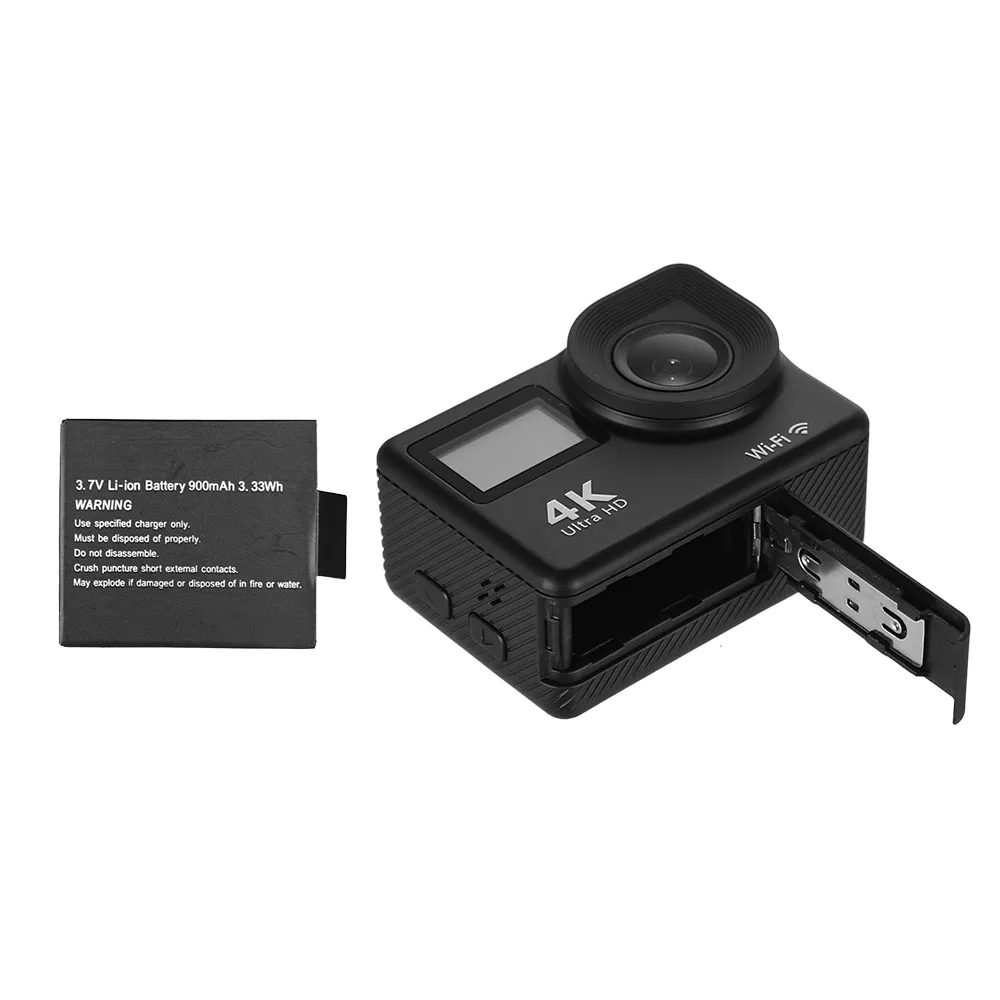 Andoer 4K со сверхвысоким разрешением Ultra HD WiFi экшн камера для занятий спортом Камера