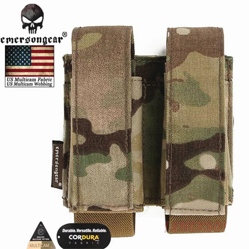 EMERSONGEAR LBT Стиль 40 мм двойной чехол для охоты военный страйкбола пейнтбола Мягкая