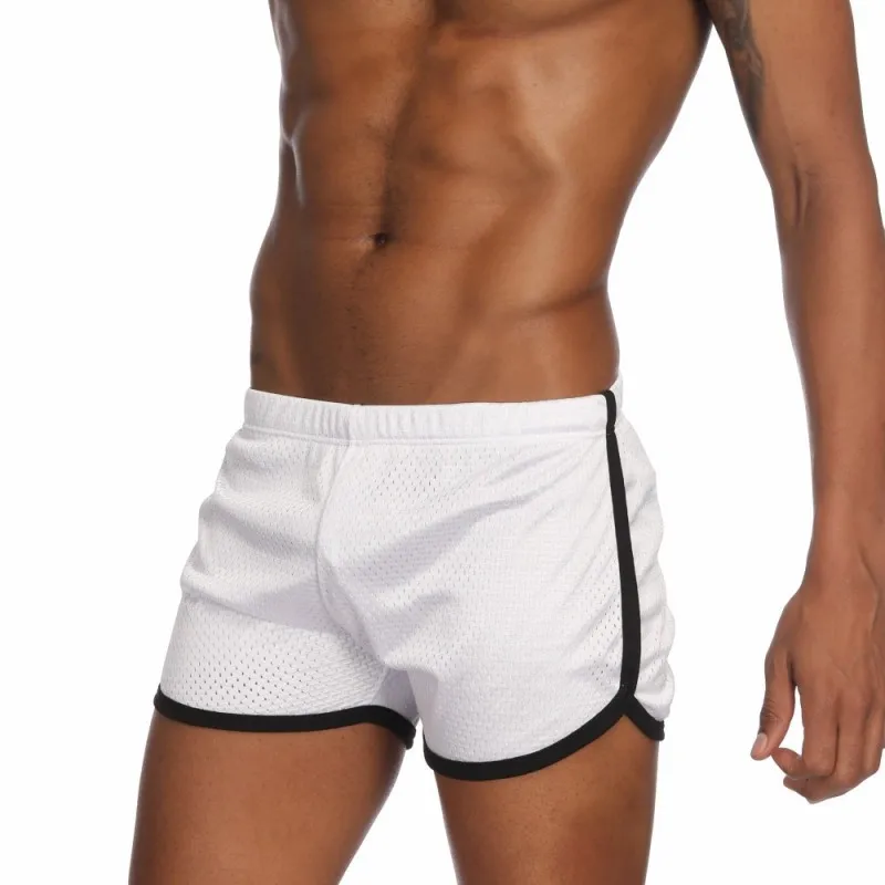 Брендовые мужские шорты для бега, спортивные трусы-боксеры, мужские трусы, сексуальные трусы-боксеры, домашняя одежда для сна, мужские тренировочные брюки, размер XXXL
