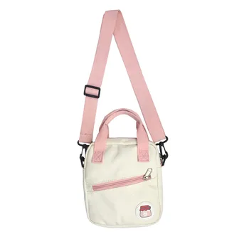 

canvas bag for women mini handbag phone shoulder bag saco bolsa das mulheres woman crossbody bag pink bolso mujer tote bag 2019