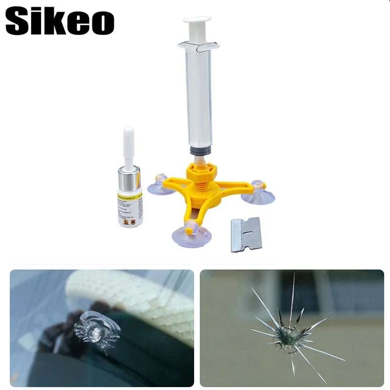 1 Set Car Glass Windscreen Repair Tool Auto Quick repair of Glass