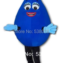 Минеральная очищенная вода чистая вода реклама синий в виде капли воды талисман костюм символ «Герой мультфильма» костюм SW1163