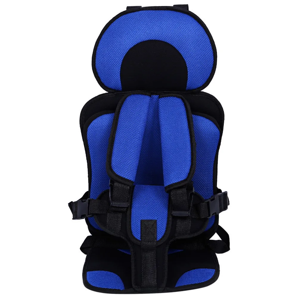 От 3 месяцев до 12 лет, Детские чехлы для сидений, детские коврики для стульев, уплотненное губчатое детское сиденье, детское сиденье для малыша, коврик для перевозки - Цвет: Blue 0-5 Years Old