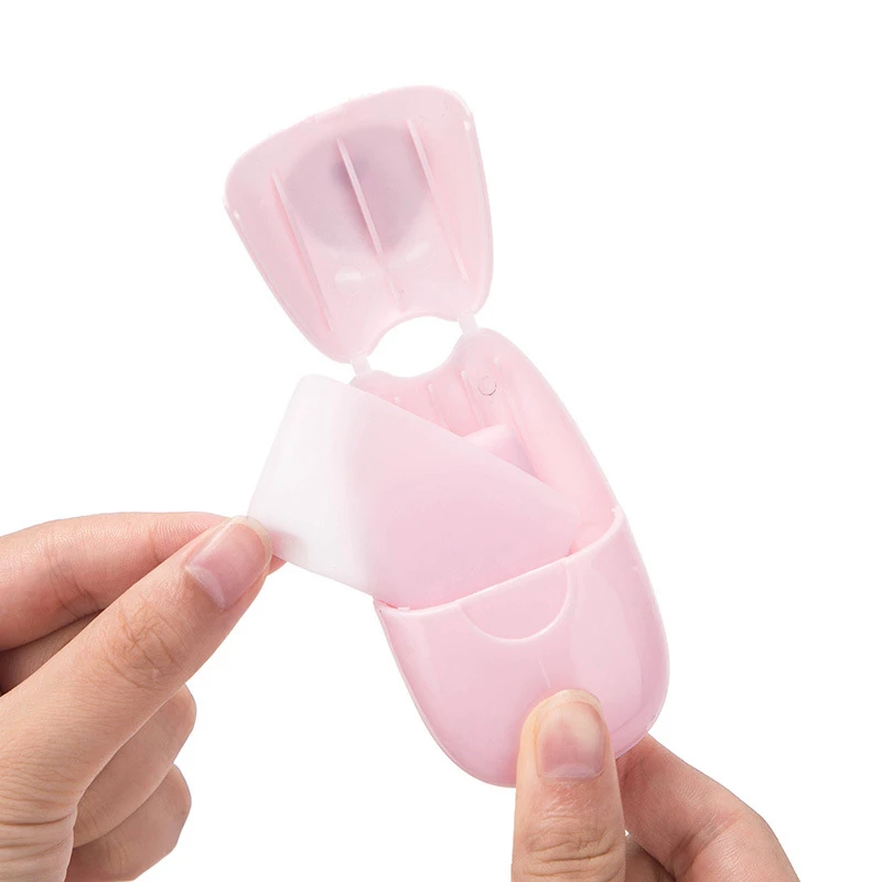Creative Travel Accessories Portable 50 sheets Soap paper Multifunction Unisex Security Security Parts Suitcase organizer Buckle