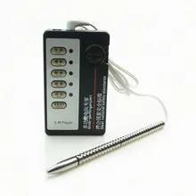 Horse Eyes Medical Themed Toy Electric Shock Catheter Urethral Wall Sounds Penis Plug Chastity Device SM Sex Toy for Men I9-64