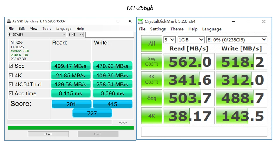 KingSpec MT-256 256 накопитель MSATA Внутренний твердотельный жесткий диск 6Gbs для ноутбука Desktop MSATA 3,0