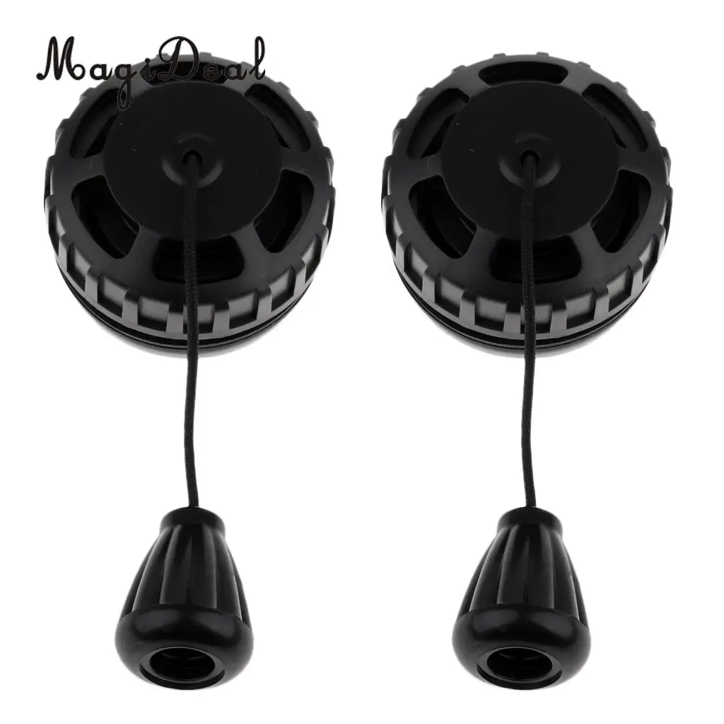 2 Pieces Standard 2 inch Dive Over Pressure Valve / Dump Valve for Scuba Diving Lift Bag BCD - Durable & Portable