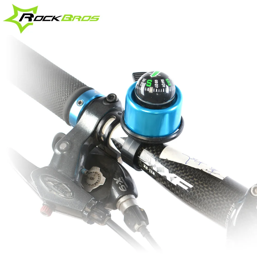 ROCKBROS Compass Bicycle Bell Easy to Install,Loud&Clear Sound Bicycle