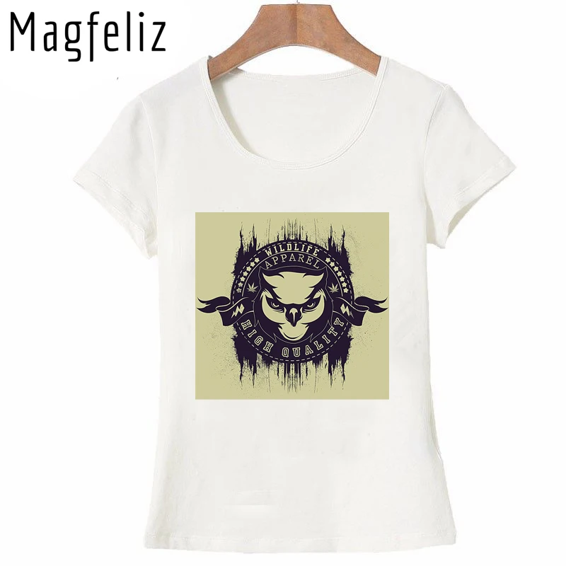 2017 Magfeliz Женщины Fox 3D Печати футболка Женский С Коротким Рукавом tee Shirt Топ