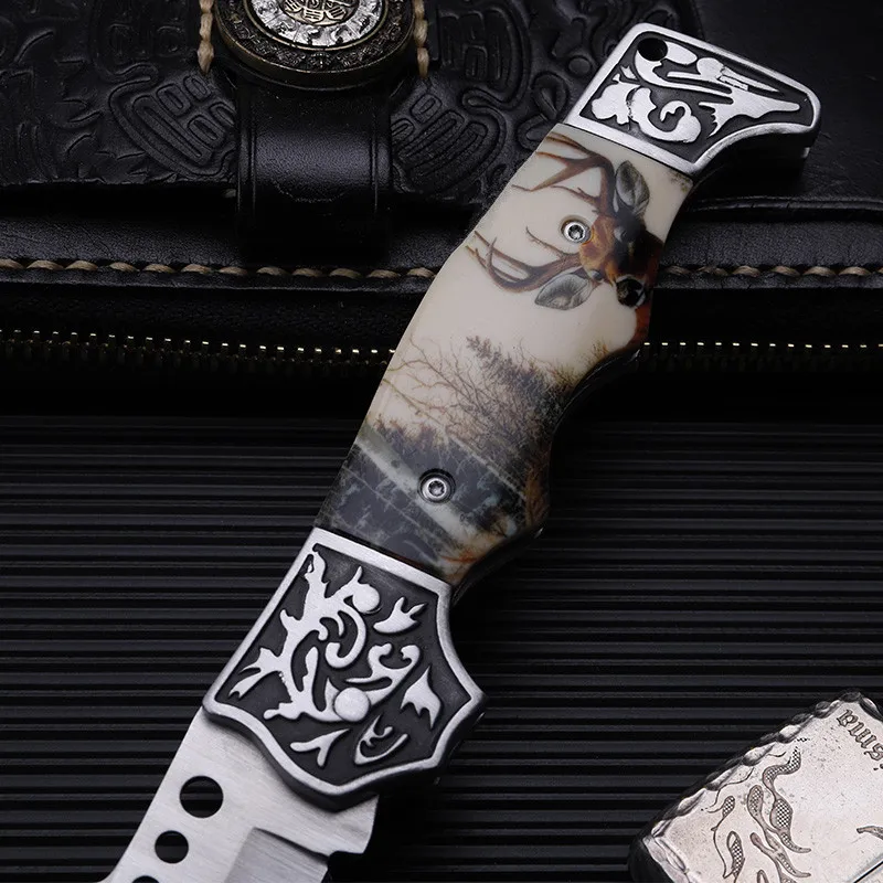 2018 New Free Shipping Fixed Tactical Outdoor Folding Knife High Quality Survival Camping Pocket Hunting Knives EDC Tools