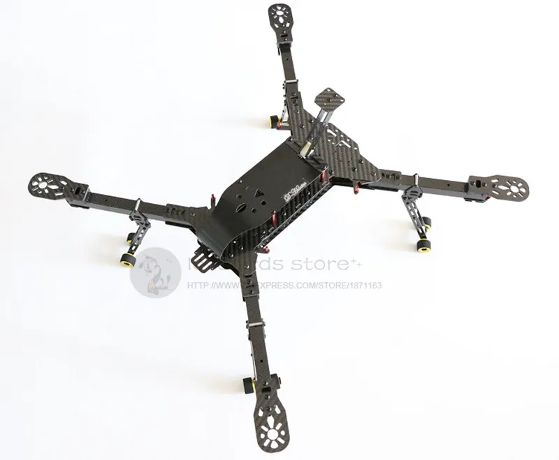 DIY FPV дроны DH600 FPV складной 3K из чистого углерода Квадрокоптер рама с шасси 600 мм Колесная база