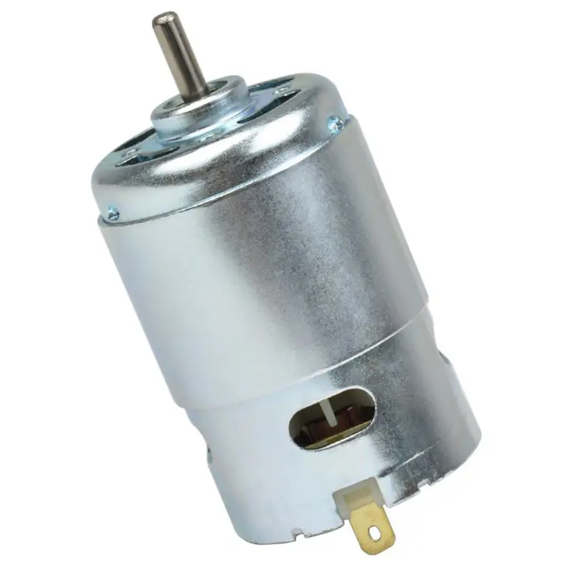 DSHA 895 Micro-Moto DC12-24V generador de alta potencia 15A 360 RPM 775 rodamiento de bola doble 12000 actualización DC Motor gran par