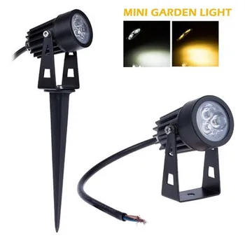 

Outdoor LED Garden Light Spike Landscape 3x3W 9W MINI LED Lawn Lamp Warm White Cold White AC85-265V/DC12V Waterproof 10pcs